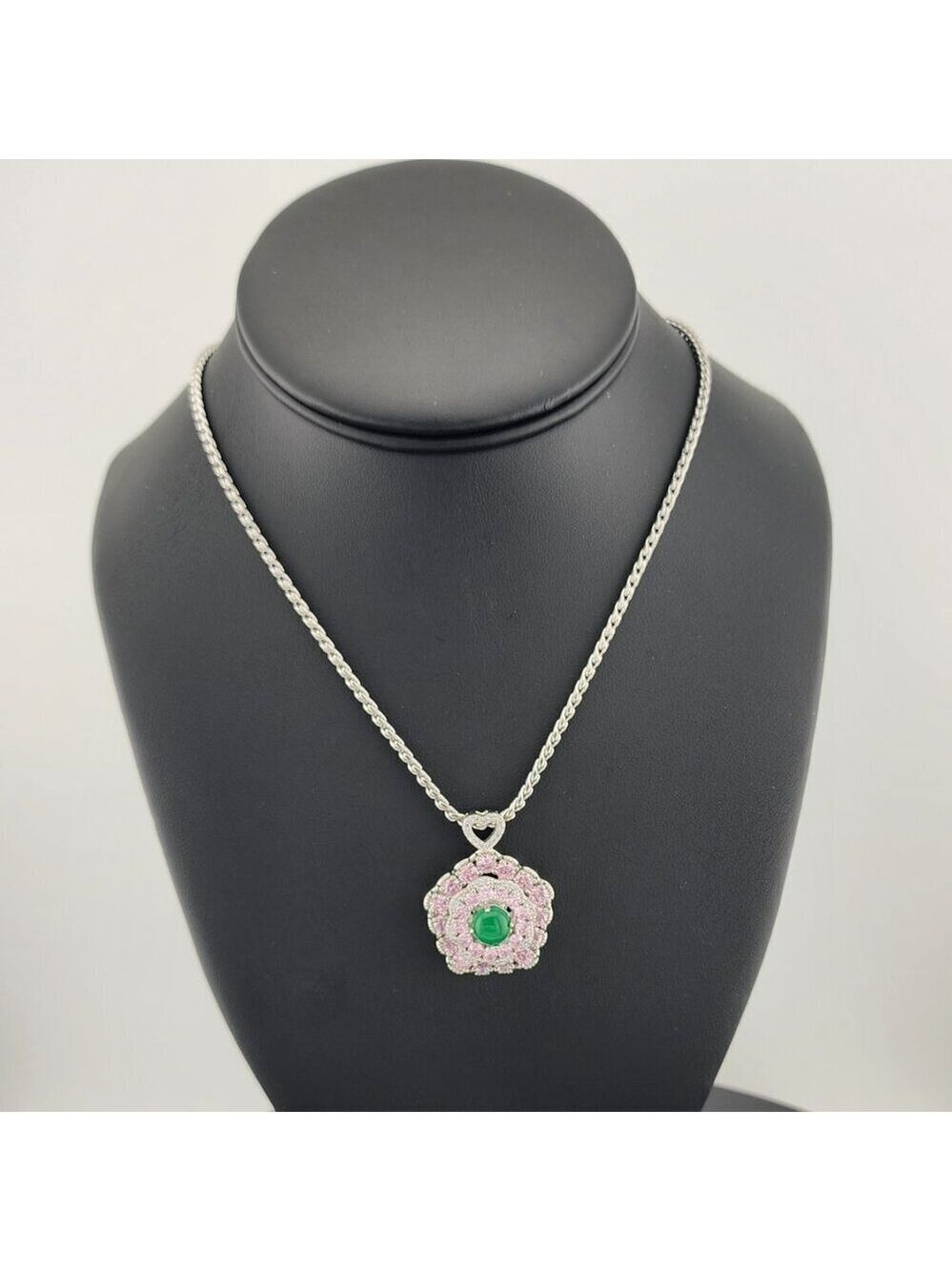 Jade Spinner Necklace – Brass & Steel Design